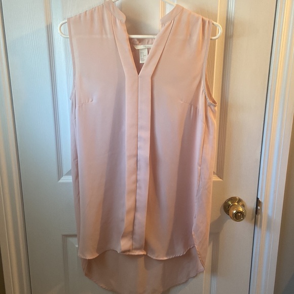 H&M Blush Pink Blouse Size 10 - Picture 8 of 8